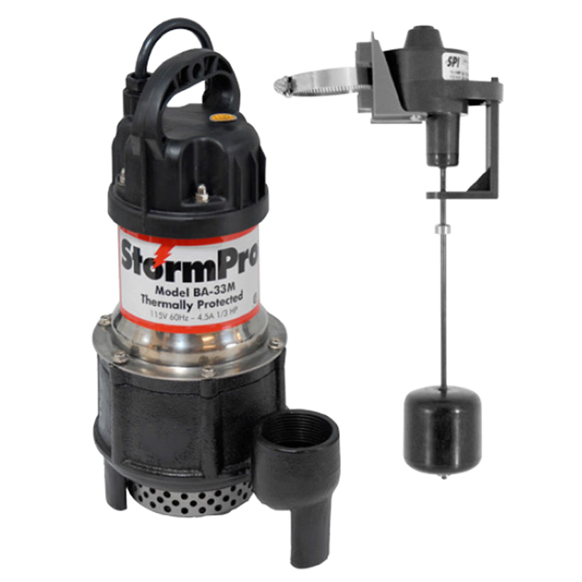 HP20142 (Ion Technologies) | BA33SPI (1/3 HP) - Sump Pump