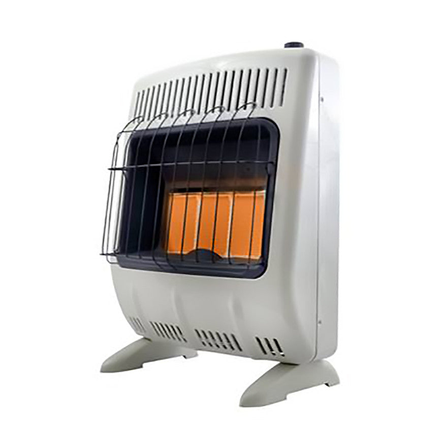 HSSVFRD20NGBT | HeatStar VF Heater NG, 20M BTU Radiant, Thermostat, w/ BLOWER