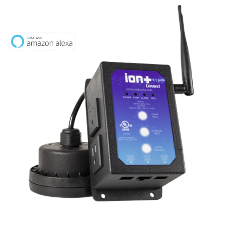 INPC20581 (Ion Technologies) | Ion+ Connect (10 ft Sensor Cord) - Smart Sensing Controller w/ Remote Monitoring & Alerts