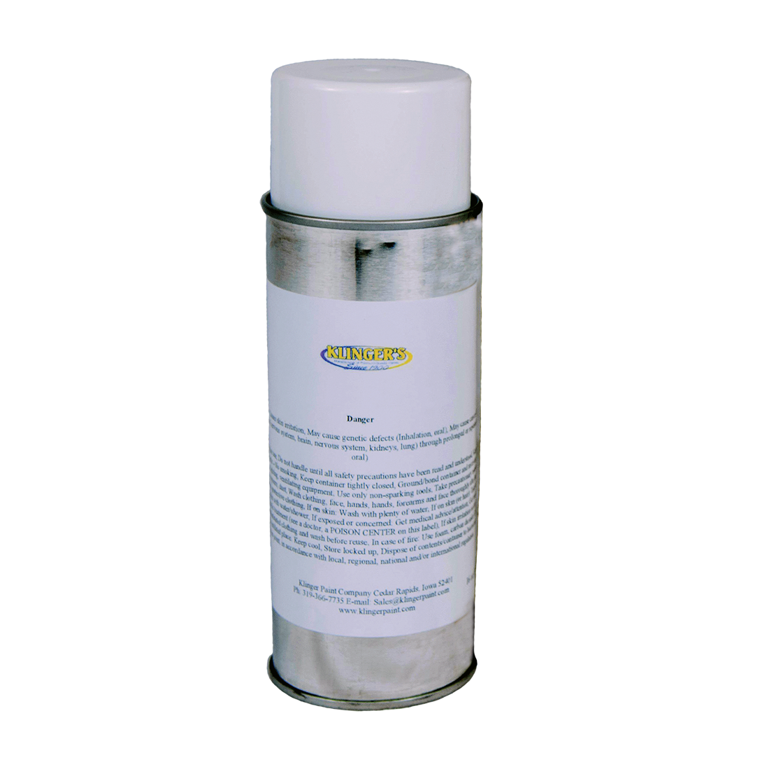 K11017SC (Klinger Paint) Paint-Klinger White Spray Can
