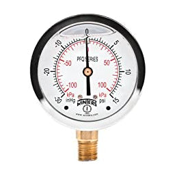 Engineered Specialty Products Part (201L-254B) 0-15Number Liquid Filled Gauge