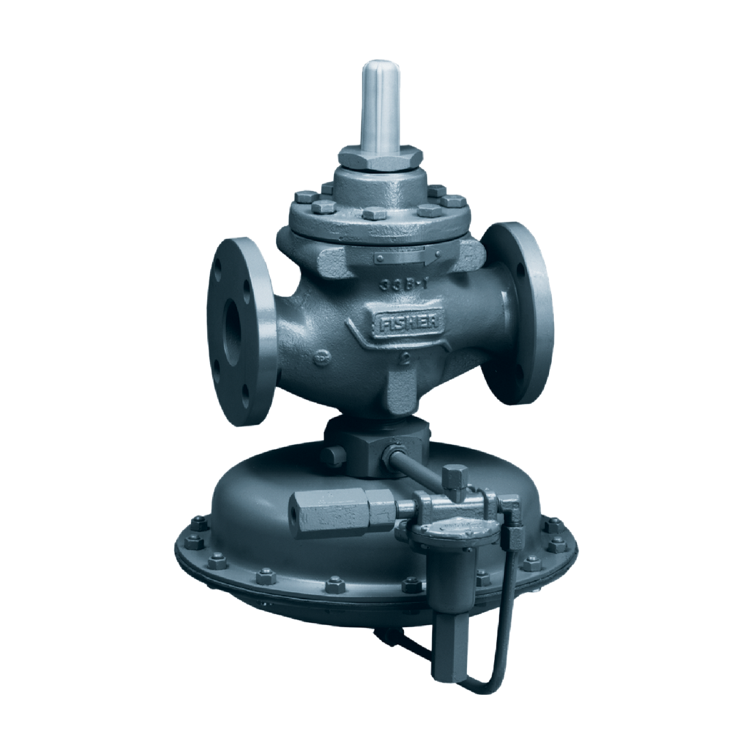 1098H-L21 (Fisher) Regulator - Hp 3-15 Psi