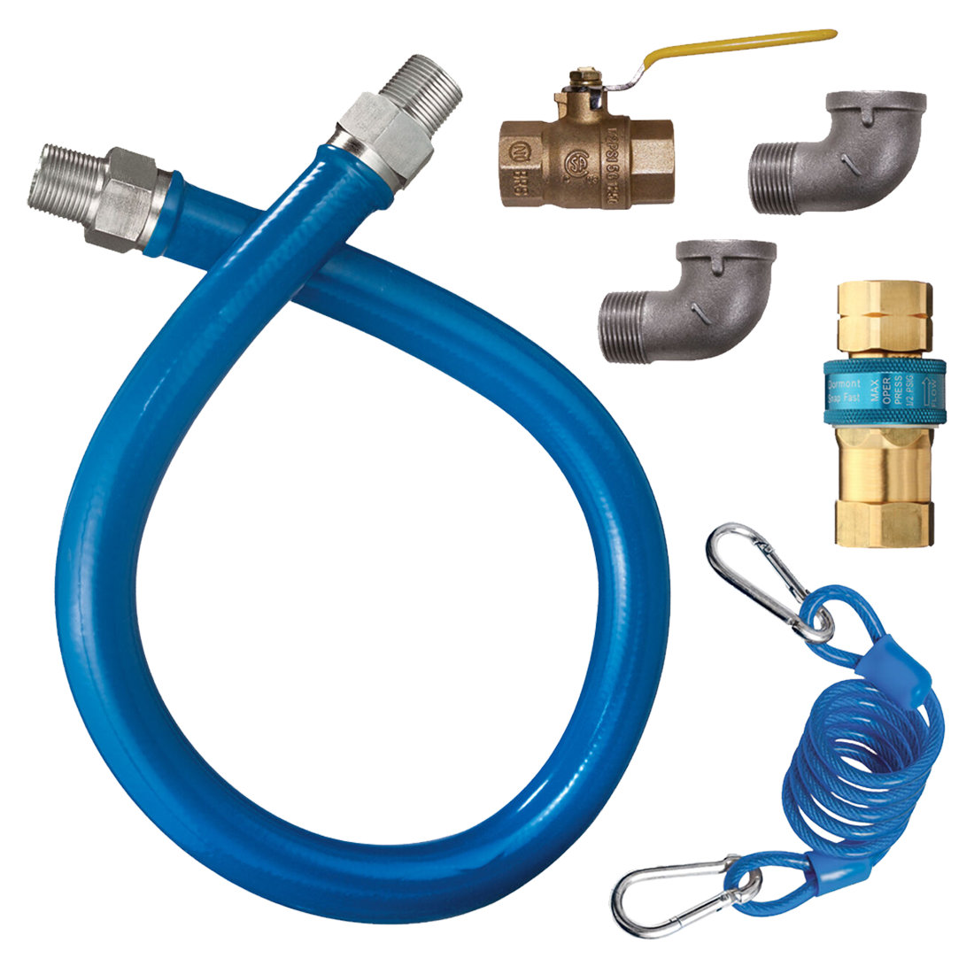 1650KIT36 (Dormont) Connector-Kit Ss 1/2 Qck Disc 36 Ol