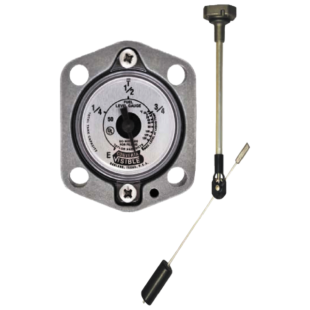 130252 (Squibb Taylor) Gauge-Float Mtr Fuel Jr 18Dia Ctr Sd Mnt