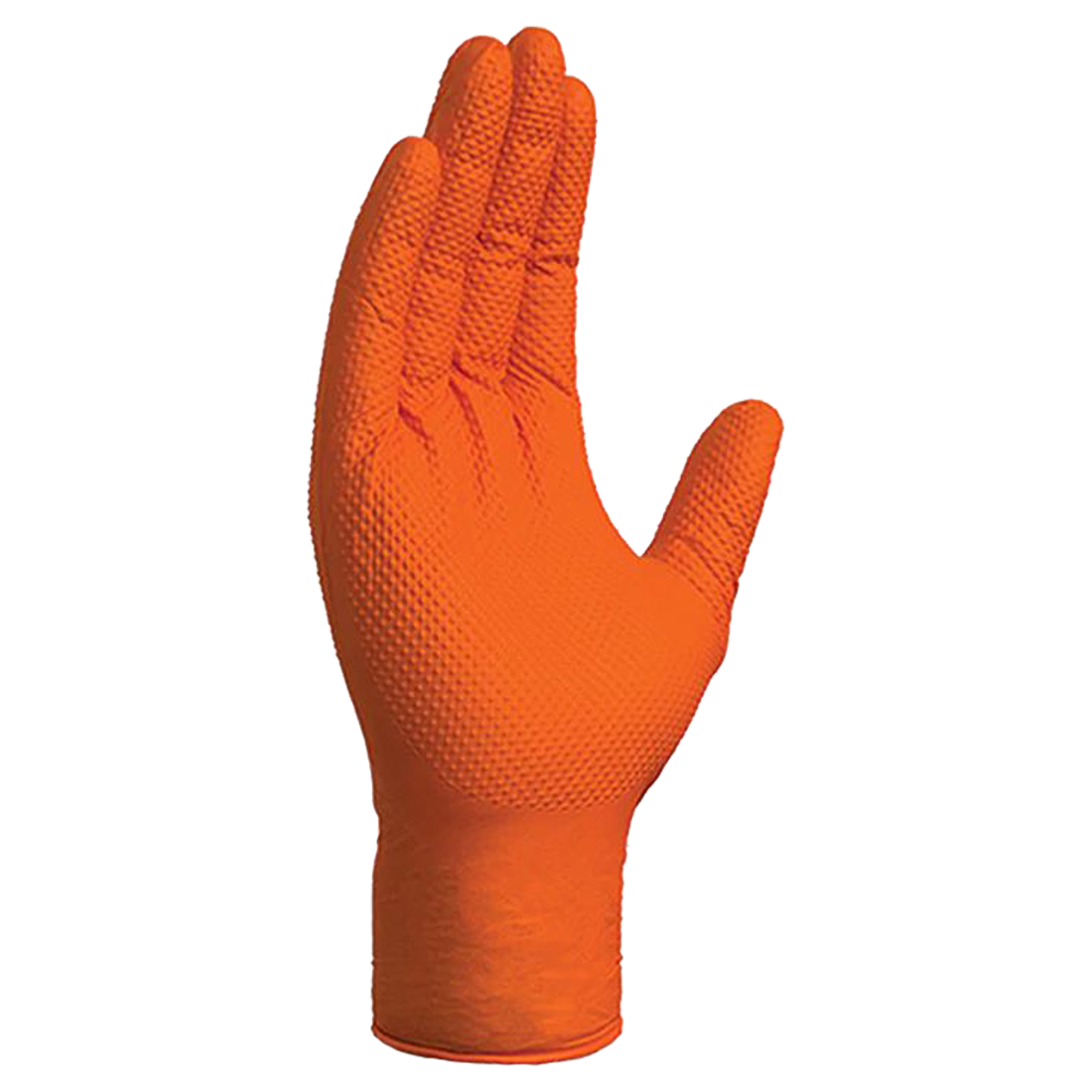 2028HO-XL (Ammex) Glove-Hd Svc Ammex Orange Nit Xl 100/Box