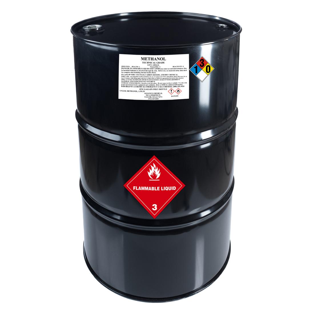 55-DRUM | Methanol-55 Gal Drum