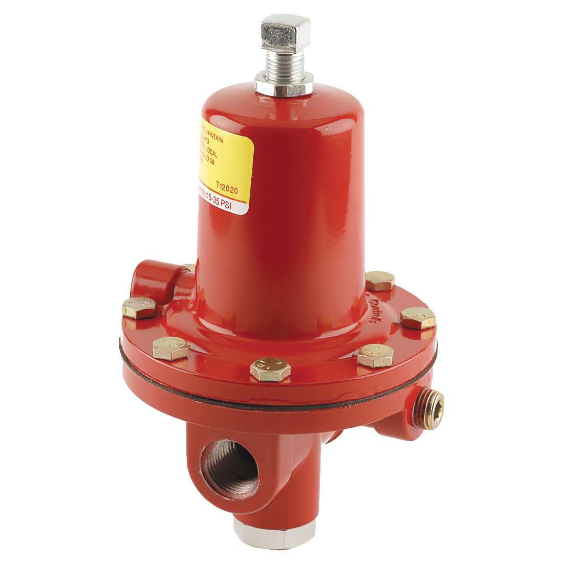 64-33 (Fisher) Regulator-1St 1/2 Fpt 2.625Mbtu 3-15Psi