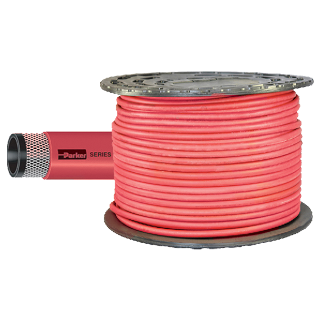7122-38200 (Parker Hannifin) Hose-3/8 Lp Low Pressure Red