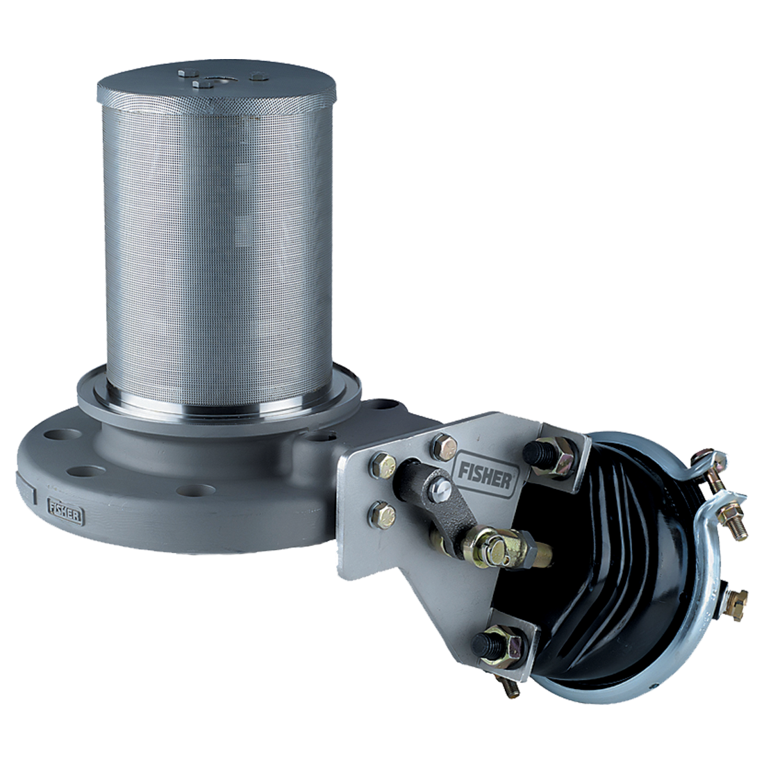 C404A32-60 (Fisher) Valve-Internal 4 Single Flg Air Cyl