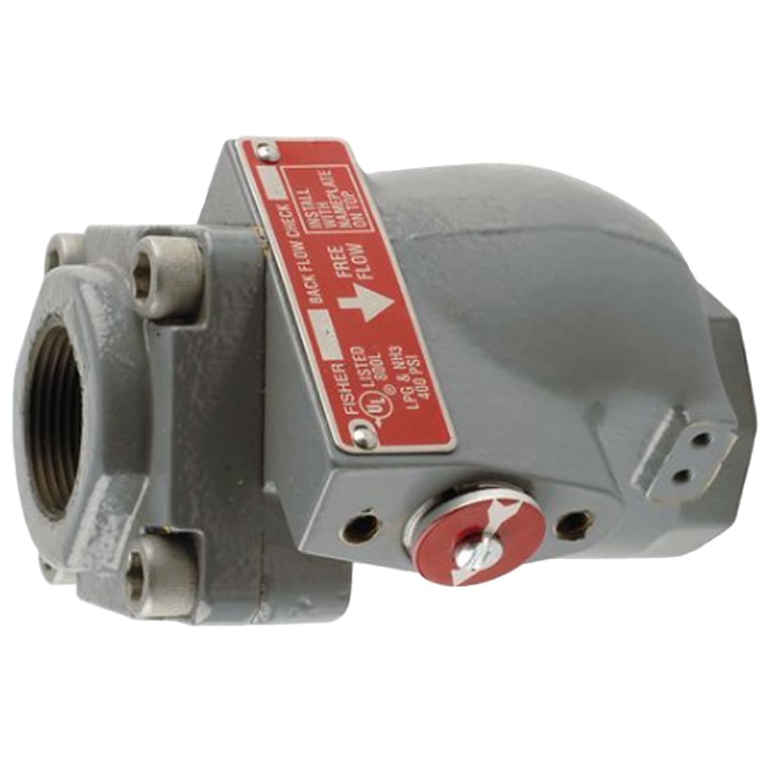 G201-24 (Fisher) Valve-Bck Check 3 Fpt X 3 Fpt Flow Soft