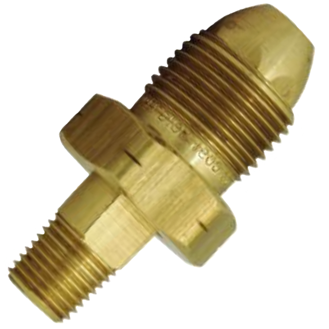 ME318 (Marshall Excelsior) Adapter-M Pol X 1/4 Mpt Hn