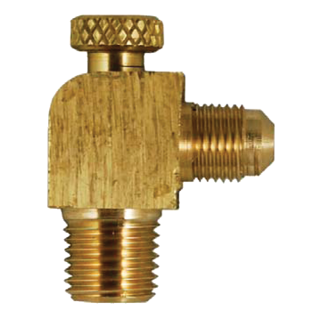 LP-MEJ606 (Marshall Excelsior) Bleeder-Elbow 90Deg 1/4Mpt X 1/4Ml Flr