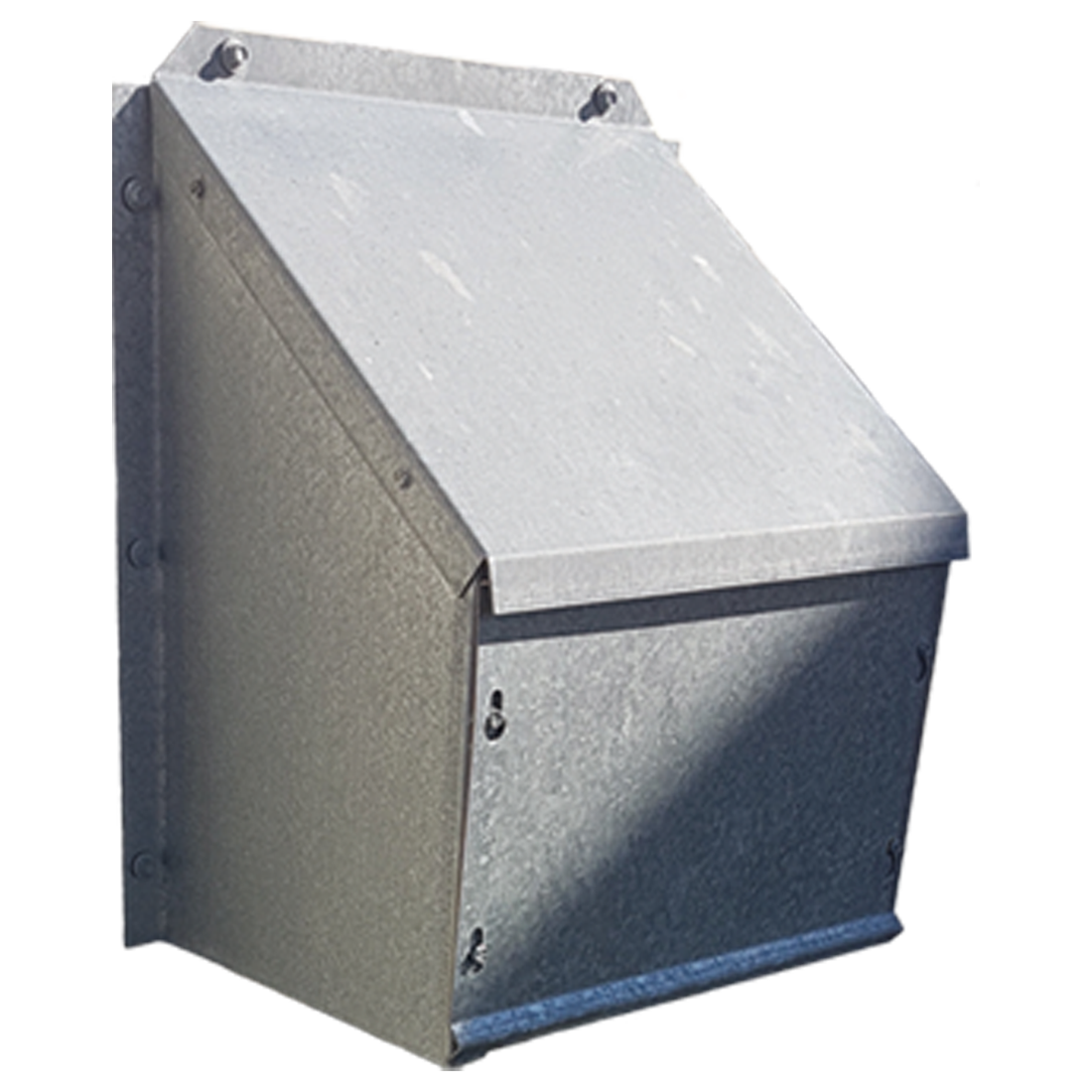 Small - Regulator Snow Cover  (15”w x 10”d 18"h) | 14GA Galv Cover Only with no Leg