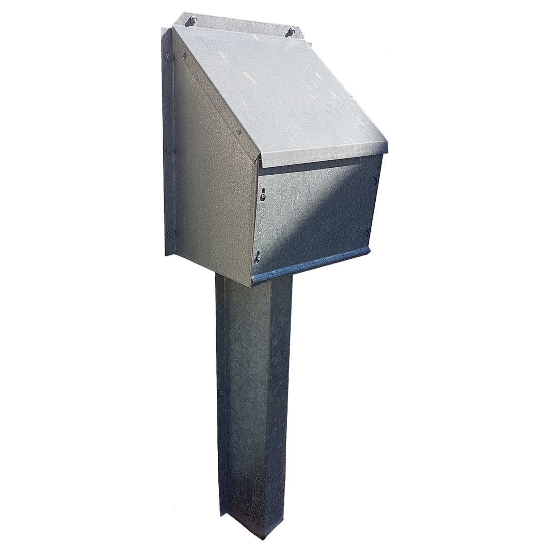 Med - Regulator Snow Cover with Leg (24”w x 18”d 22"h) | 14GA Galv Cover/16 GA Leg