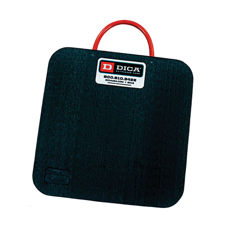 TX-PADS 18 x 1 (Fisk Tank Carriers) Pad-Outrigger Composite 18Inx18Inx1In