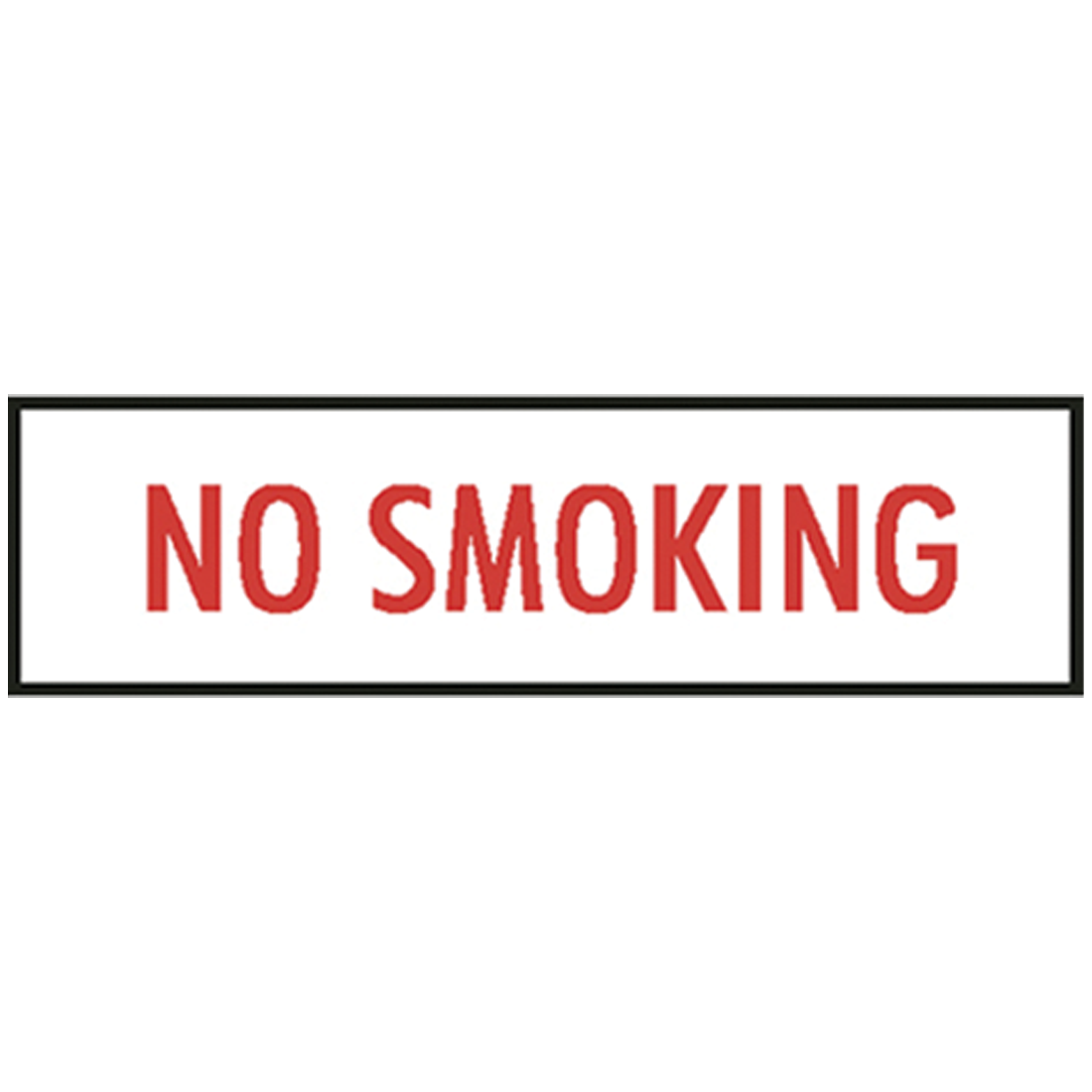 V23-B (Douglass) Decal-Vinyl No Smoking 4 Ltrs