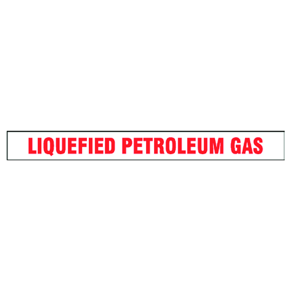 V302-BB (Douglass) Decal-Vinyl Liquefied Petrogas 3 Ltrs