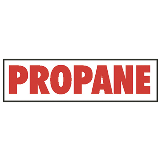V47 (Douglass) Decal-Vinyl Propane 8 Ltrs
