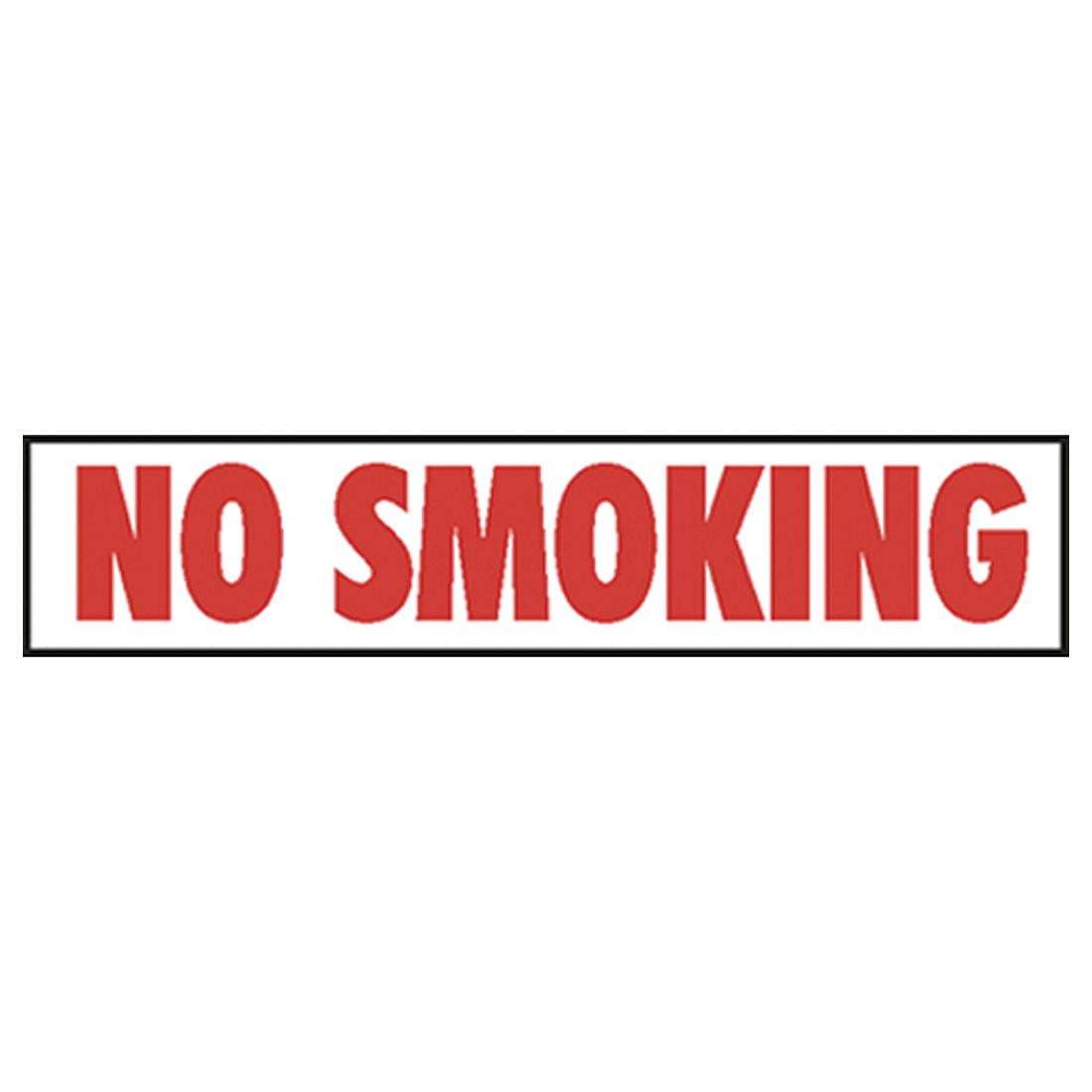 V49 (Douglass) Decal-Vinyl No Smoking 8 Ltrs