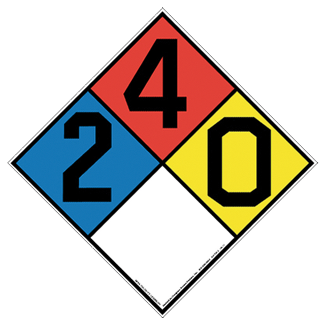 V704-1 (Douglass) Decal-7.5 In Storage Tank 2-4-0Diamond