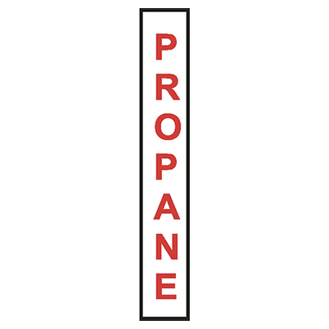 V96 (Douglass) Decal-Vinyl Propane Vertical