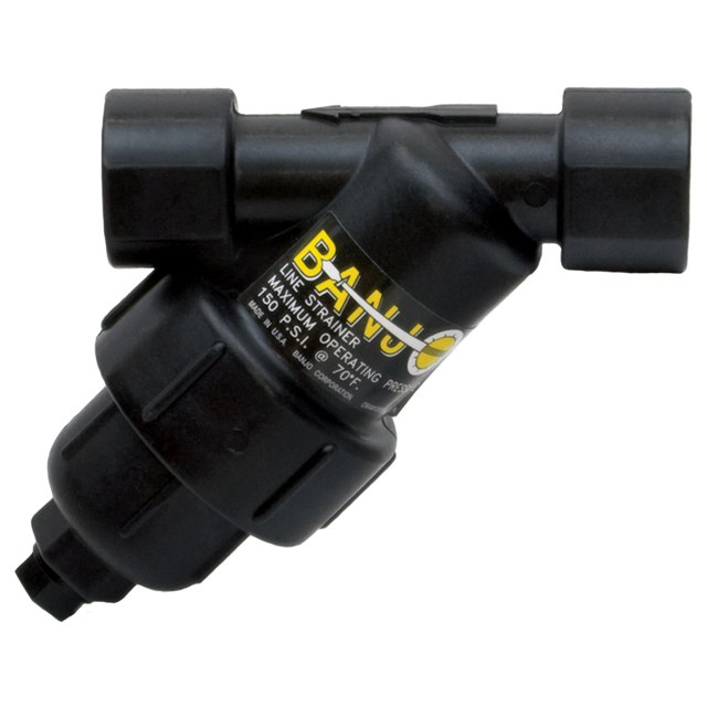 LS075-20 (Banjo) Strainer-Y 3/4 20Msh Poly Ss Screen