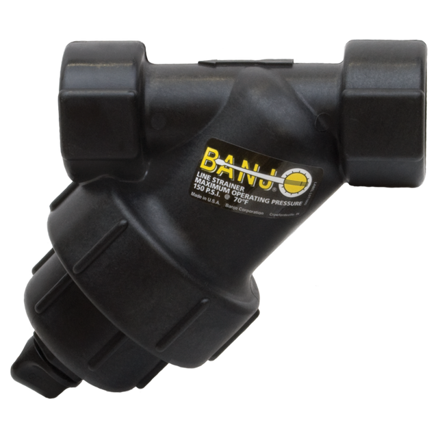 LS100-40 (Banjo) Strainer-Y 1 40Msh Poly Ss Screen