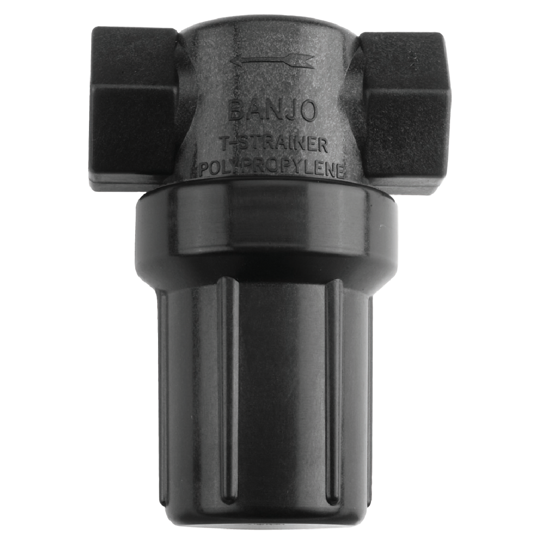 LSTM050-80 (Banjo) Strainer-Mini T 1/2 80Msh Ply Blk Bowl