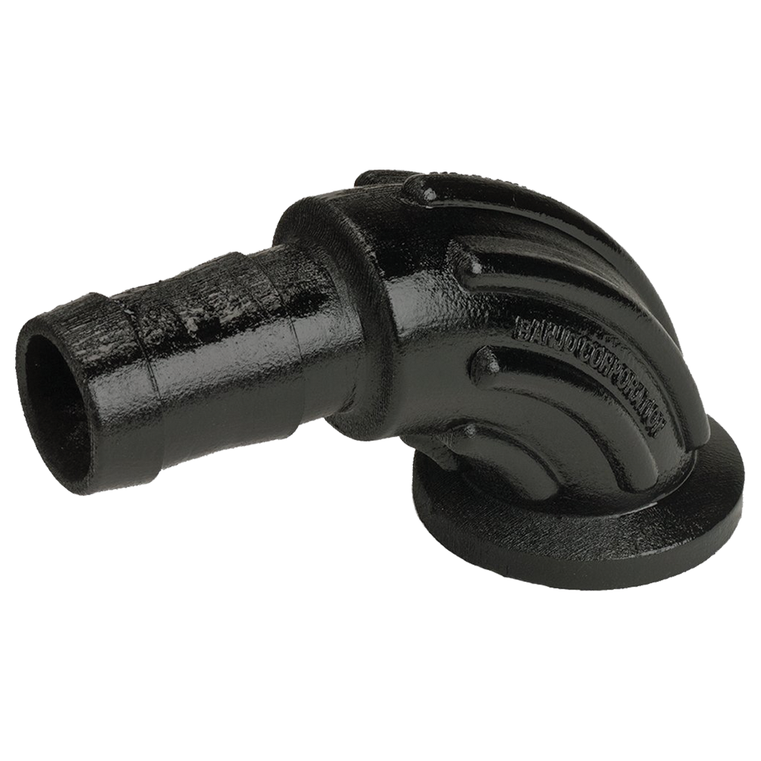M100BRBSWP90 (Banjo) Sweep-1 Flg X Hose Shank