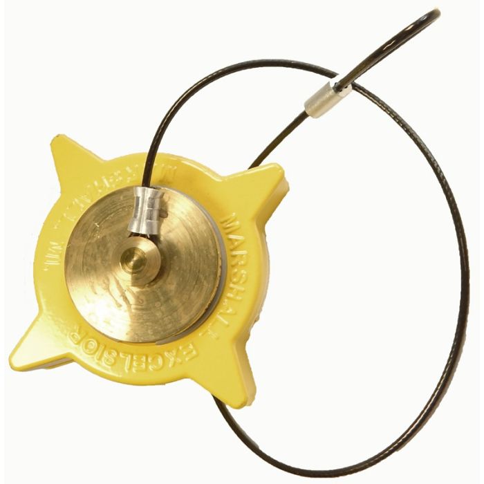 ME441FY-1C (Marshall Excelsior) 3 1/4 In. Facme Brass Seal W/Cable