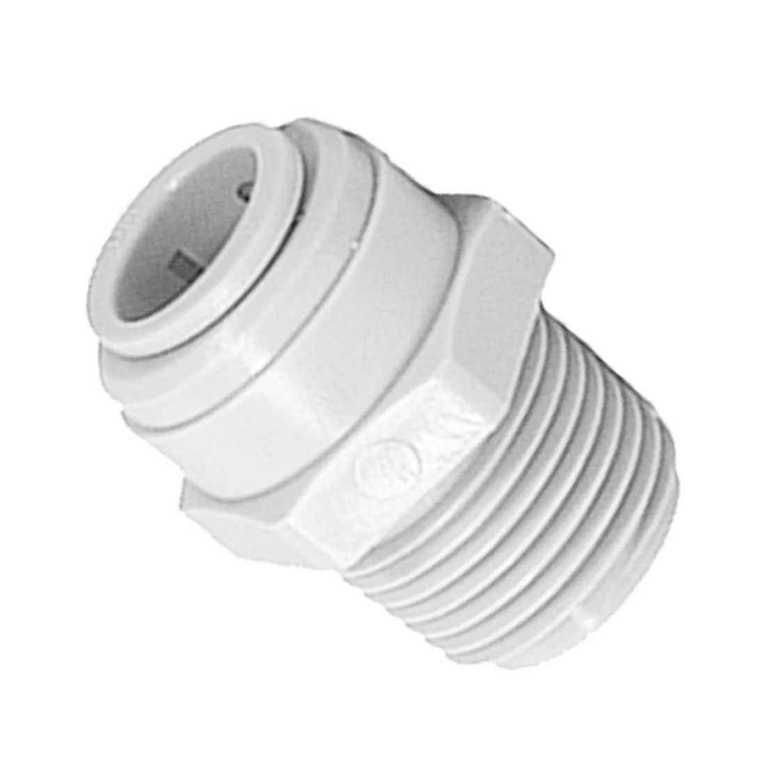 O0420216 (GA Murdock) Connector-Push In M 1/4 Od X 1/8 Mpt