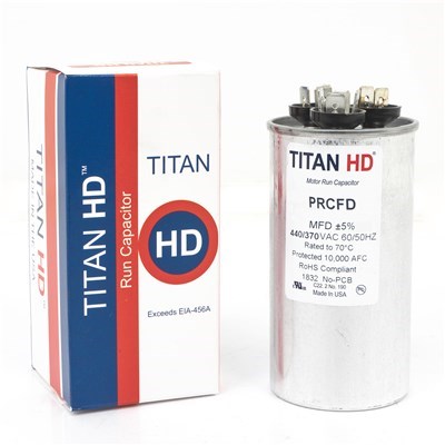 PRCFD405A (Packard) | Titan HD 40+5MFD 440/370V Round | Capacitor