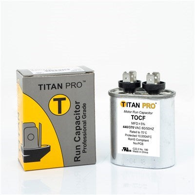 TOCF3 (Packard) | 3 MFD 440/370V Oval | Capacitor