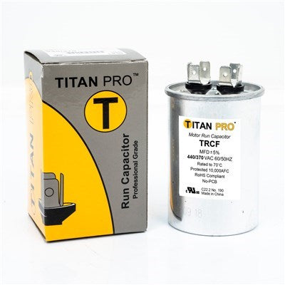TRCF20 (Packard) | 20 MFD 440/370V Round | Capacitor