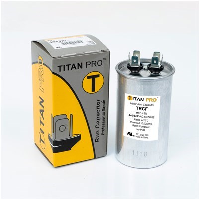 TRCF40 (Packard) | 40 MFD 440/370V Round | Capacitor