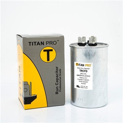 TRCFD505 (Packard) | 50+5 MFD 440/370V Round | Dual Capacitor