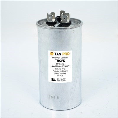 TRCFD605 (Packard) | 60+5 MFD 440/370V/RND | Dual Capacitor