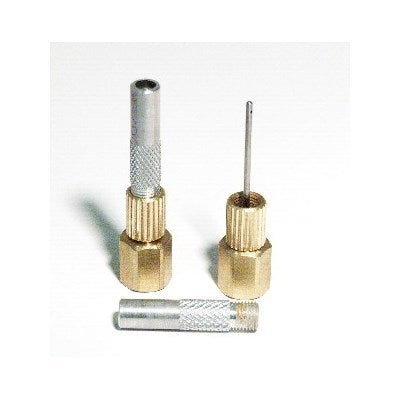 520 (Petes Plug) | Petes Plug SS Needle 1/8" Standard | Gauge Accessory | Test Plug | S.S.