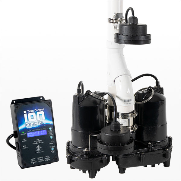 MPK20270 (Ion Technologies) | Ion MPPII Power Pac (2-1/3 HP) - Dual Pump & Controller Package
