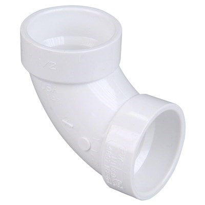 5886 (Mueller Pvc) | Pvc 45 EL 2 Hxh 321-020 | Pvc Fittings | Elbow - 45 | Hub | 2 | Pvc