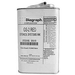Orbytel Print And Packaging Part (S-4 Red Ink 0569-002) Red Ink ** Quart **