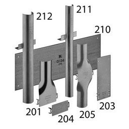Titeflex Corporation Part (Tfm204-100) 3 In. X 2 In. Quarter Striker Plate