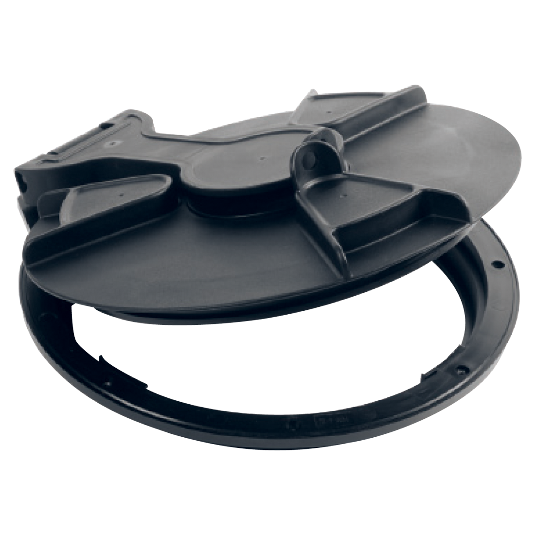 TL16-0006-01 (Hypro) Lid-Hinged 16 180Deg Duralock