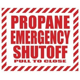 Dprint Part (V81) Vinyl Emergency Shut Off (Pull)