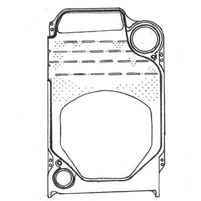 316301212 (Weil-Mclain) | RK 88 Ser 1/2 Section Interm 8825 | Intermediate Section