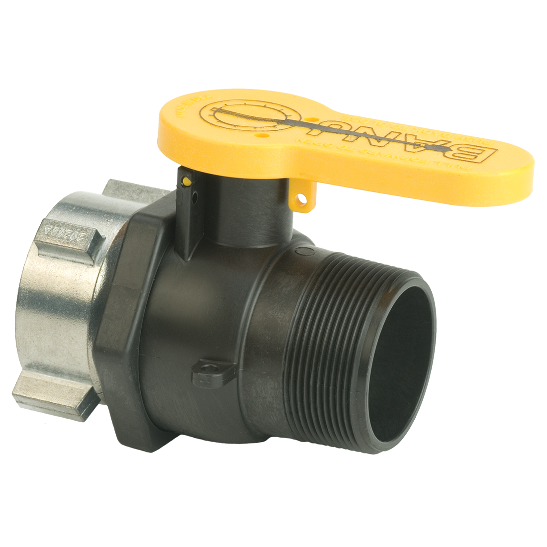 WSMT223MR (Banjo) Valve-2 Mpt Out X 83 Inlt Poly