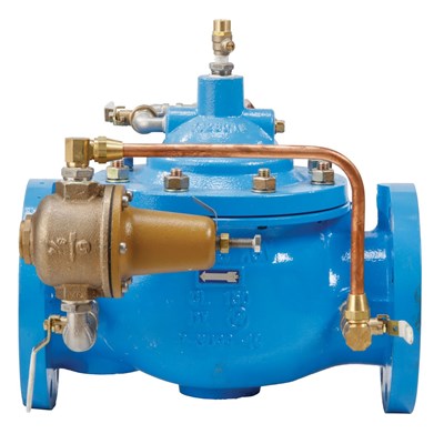 WW8994-16 (Watts) | 3 In Globe Pressure Reducing Control Valve | Flanged | Flo-Clean Strainer | Isolation Cocks