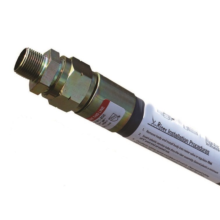 XR-17C-12-36 (Chicago Fittings) X Flex Riser 3/4 MPT X 3/4 Ips