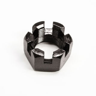 Yutrax (22363) - Nut M20 X 1.5 Hex Slotted Blk ZN