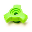 Earthquake (28354) - Knob Green Three Star M8 X 1.25 - 6H